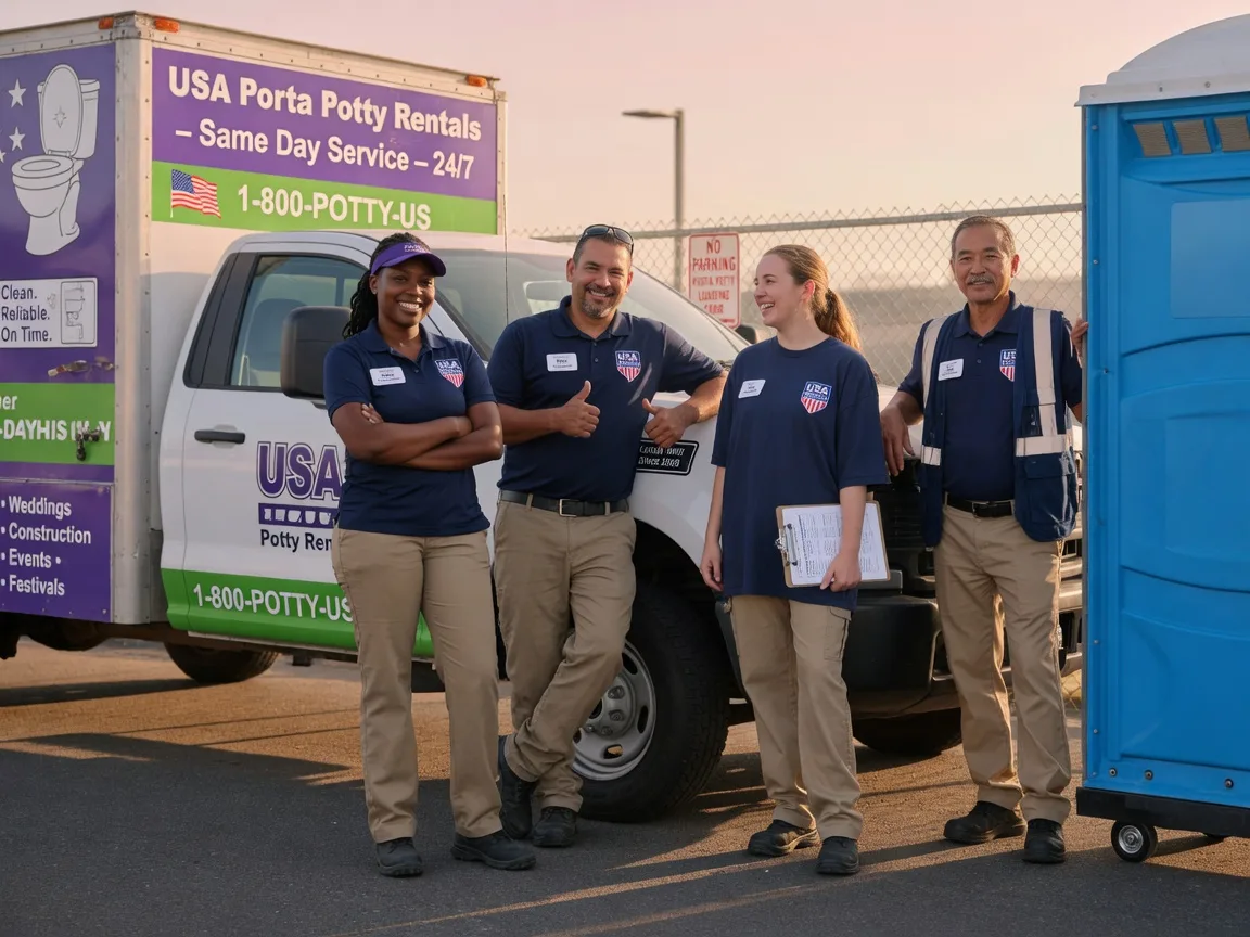 Porta Potty Rental company in Fairfield, VA